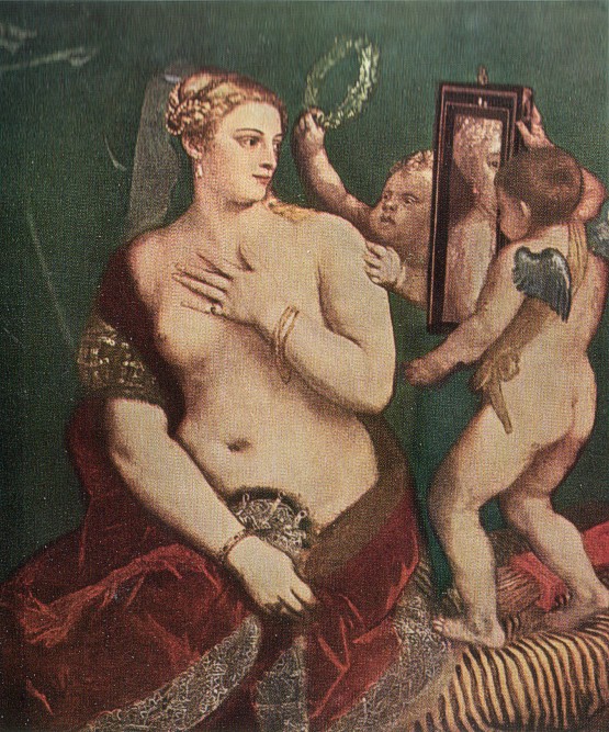Тициан Вечелли. Венера перед зеркалом